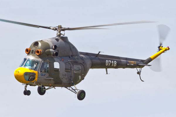 Centrum leteckého výcviku se představí v Plzni s vrtulníky Mi-2 a Ensrom 480B-G!!!